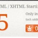 PSD to HTML conversion Just $ 45